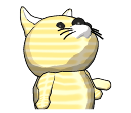 Tiger cat1 sticker #459192