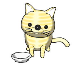 Tiger cat1 sticker #459196