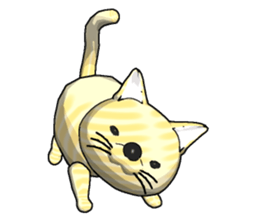 Tiger cat1 sticker #459207