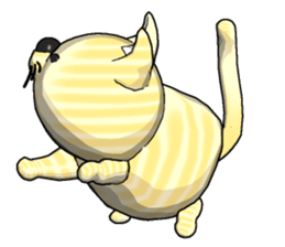 Tiger cat1 sticker #459209