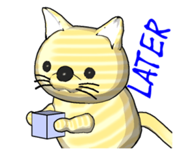 Tiger cat1 sticker #459211