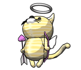 Tiger cat1 sticker #459212