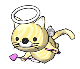 Tiger cat1 sticker #459213