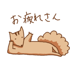 squirrels speaking osakaben sticker #459236