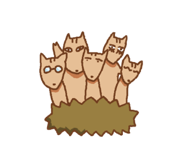 squirrels speaking osakaben sticker #459250