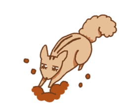 squirrels speaking osakaben sticker #459251