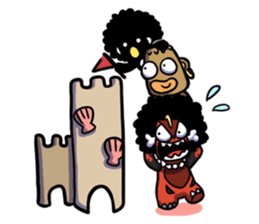 Tikii-Fun in the sun sticker #459473