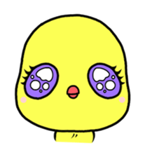 Selfish chick PIYO-CHAN vol.2 sticker #459496