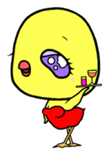 Selfish chick PIYO-CHAN vol.2 sticker #459515
