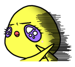 Selfish chick PIYO-CHAN vol.2 sticker #459519