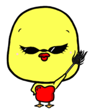 Selfish chick PIYO-CHAN vol.2 sticker #459525