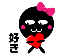 kuromaru&kuroko sticker #459546