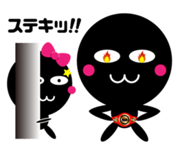 kuromaru&kuroko sticker #459548