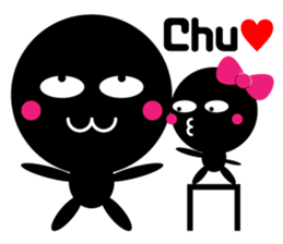 kuromaru&kuroko sticker #459550