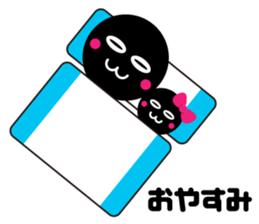 kuromaru&kuroko sticker #459552