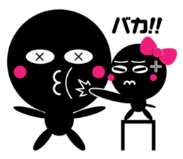 kuromaru&kuroko sticker #459569