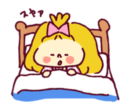 Ribbon girl sticker #459614