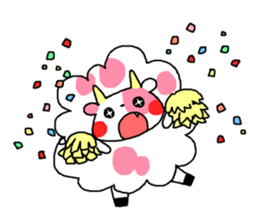 Cattle sheep sticker #460199