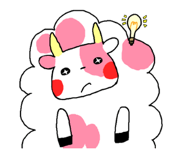 Cattle sheep sticker #460207