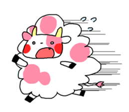 Cattle sheep sticker #460213