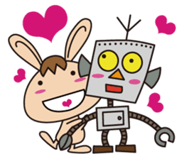 Hapy and Robo sticker #460548