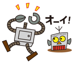 Hapy and Robo sticker #460571