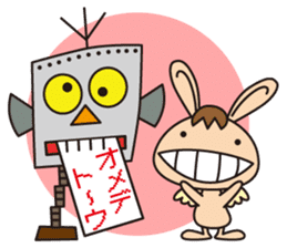 Hapy and Robo sticker #460573