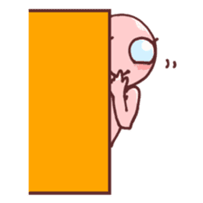 A cheerful alien sticker #460675