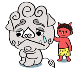 fuku lion sticker #460704