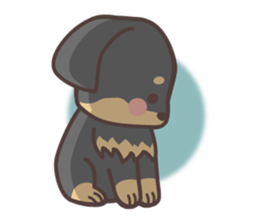 Our dog sticker #461226