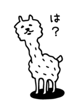 Lovely Alpaca sticker #461503