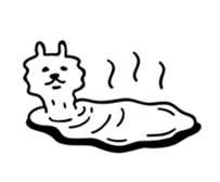 Lovely Alpaca sticker #461508