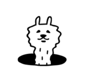 Lovely Alpaca sticker #461512
