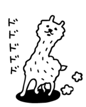 Lovely Alpaca sticker #461520