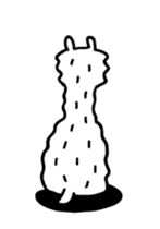 Lovely Alpaca sticker #461521