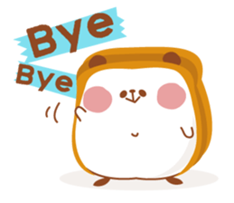 The panda of bread sticker #461627