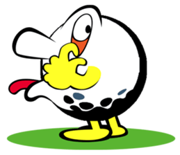 A roundup of today's golf sticker #461659