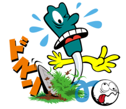 A roundup of today's golf sticker #461664