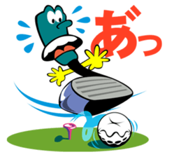 A roundup of today's golf sticker #461667