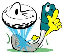 A roundup of today's golf sticker #461669