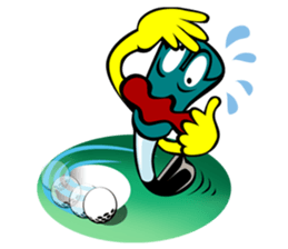 A roundup of today's golf sticker #461670