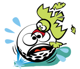 A roundup of today's golf sticker #461682