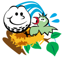 A roundup of today's golf sticker #461686