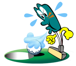 A roundup of today's golf sticker #461689