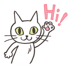 Bicke and his cat friends. sticker #461935