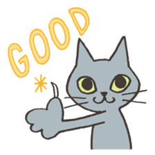 Bicke and his cat friends. sticker #461937