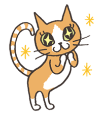 Bicke and his cat friends. sticker #461945