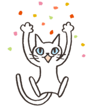 Bicke and his cat friends. sticker #461946