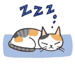 Bicke and his cat friends. sticker #461966