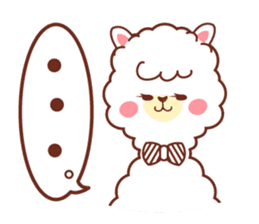 A lovely alpaca sticker #461988